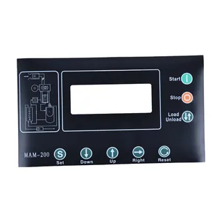 Membrane Keypad of Controller MAM-200 for Air Compressor