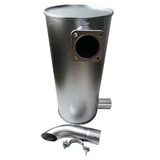 Muffler Silencer 11EM-32310 for Hyundai Excavator R170W-3 R180LC-3 R200NLC-3 R210LC-3 R210LC-3_LL