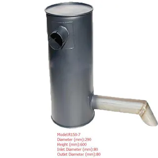 Muffler Silencer for Hyundai Excavator R150-7