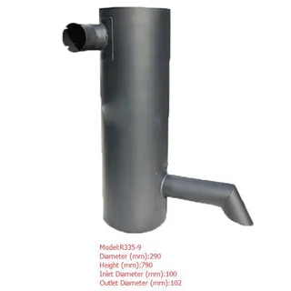 Muffler Silencer for Hyundai Excavator R335-9
