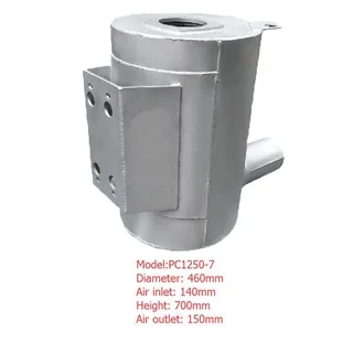 Muffler Silencer 6240-11-5800 for Komatsu Engine SAA6D170E-3E-8 Excavator PC1250-7 PC1250LC-7 PC1250SP-7 PC1250SE-7