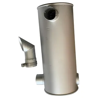 Muffler Silencer for Hitachi Excavator EX200-5 EX200LC-5 EX210H-5 EX210LCH-5 ZAXIS200 ZAXIS200LC ZAXIS210 ZAXIS210H ZAXIS210LC ZAXIS240 ZX200LC