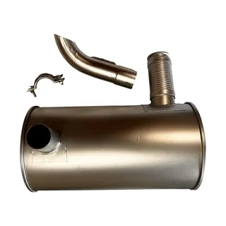 Muffler Silencer for Hyundai Excavator R130 R130LC3 R130LC-3