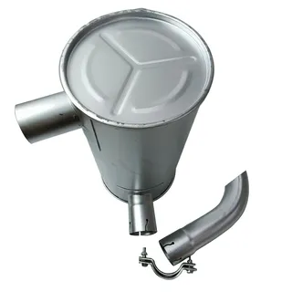 Muffler Silencer for Komatsu Excavator PC60-6 PC70-7 PC60-7 Engine 4D95