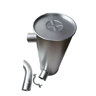 Muffler Silencer LQ12P00016P1 LQ12P00009P1 for Mitsubishi Engine 6D34 Kobelco Excavator SK230-6 SK230-6E SK250-6 SK250-6E SK250LC SK250LC-6E