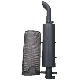Muffler SJ12438 for John Deere Tractor 1204 1354 1404