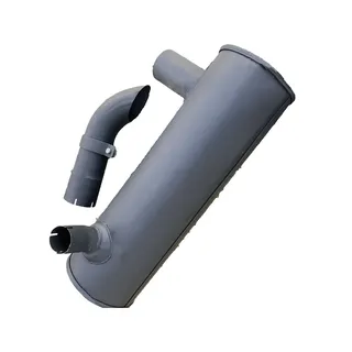 Muffler Silencer 085-8373 086-0014 For Caterpillar CAT Excavator E110B E120B Mitsubishi Engine S4K-T