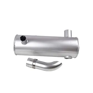 Muffler Silencer 2427R721 For Kobelco Excavator MD140C SK120-3 SK120LC-3 SK150LC-3