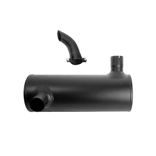 Muffler Silencer 6732-11-5570 For Komatsu Excavator PC100-6 PC120-6 PC130-6 Engine S4D102E