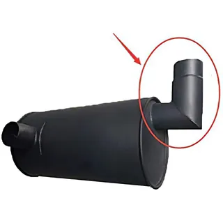 Muffler Silencer for JCB 220 Excavator Isuzu Engine