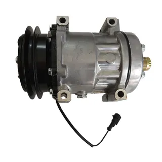 SD7H15 Air Conditioning Compressor 84159489 for Ford New Holland Telehandler LM415A LM425A LM425A LM435A LM445A