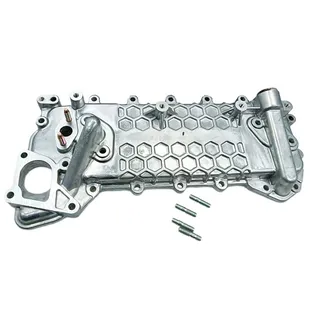 Oil Cooler Core Cover 8980853125 for Isuzu Engine 4HK1 John Deere 245GLC 225DLC 230GW 220DW 190GW 190DW Hitachi ZAX200-3 ZAXIS200LC-3 ZAXIS240LC-3