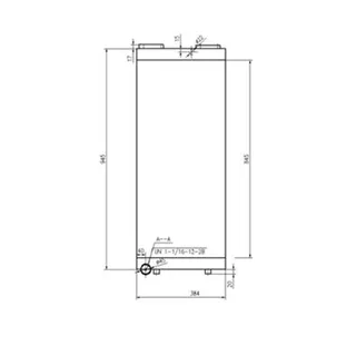 Oil Cooler for Caterpillar CAT 966G-2 E325C