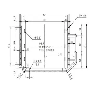 Oil Cooler for Doosan Excavator DH220-3