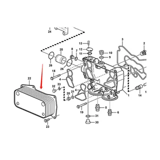 Oil Cooler 20511773 VOE20511773 for Volvo Excavator ECR235C EW160B EW180B EW200B FC2121C L60E L60F L70E L70F L90E L90F