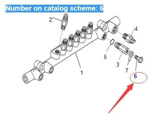 Bolt Joint ND095438-0090 for Komatsu Wheel Loader WA500-6 WA480-6 WA470-6 Engine SAA6D170E-5DR-W SAA6D170E-5D-01