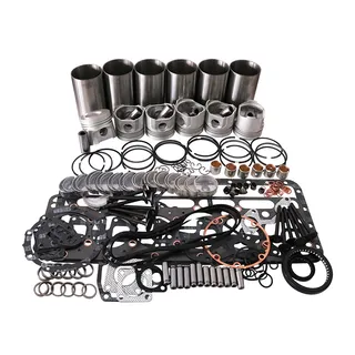 Overhaul Rebuild Kit for Komatsu Engine 6D105-1 S6D105-1 Motor Grader GD200A-1 GD300A-1 GD405A-1 GD611A-1 GD621A-1 GD621R-1 GD661A-1