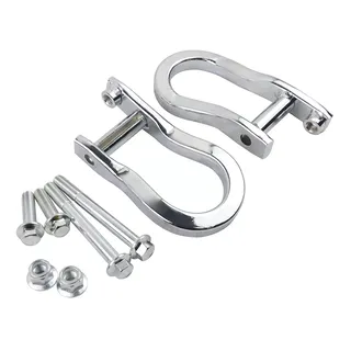 Pair Chrome Tow Hook 84072462 for GMC Vehicle 2007-2019 Sierra