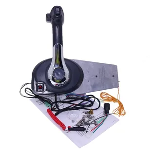 Panel Mount Remote Control Chrome 8M0030550 for Mercury Outboard Boat Motor Engine 4000 Gen II