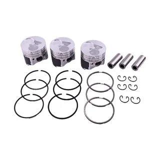 Standard 67mm Piston & Piston Ring Set for Kubota Engine D722 Tractor G1900 GF1800 TG1860 B7300 B7400 Excavator K008