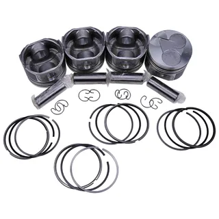 STD Piston Set 16060-21110 for Kubota Engine V1505 Excavator KX41-2 KX61-2 KX71-3 KX91-2 Tractor B2400D B2410HSE B2630HSD
