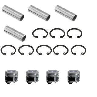 Piston Kit 4 Units 1 Set For Komatsu Engine 4D106 Yanmar Engine 4TNV106