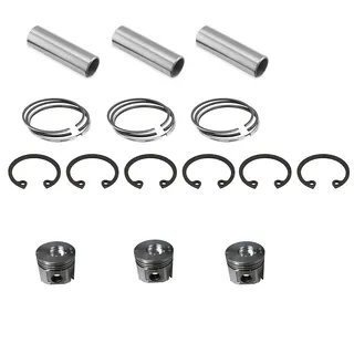 Piston Kit with Piston Ring For Komatsu PC30 Engine 3D84-1