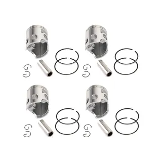 Piston Kit With Ring Set YM129900-22080 YM129901-22050 for Yanmar Engine 4TNE94 Komatsu Engine 4D94E