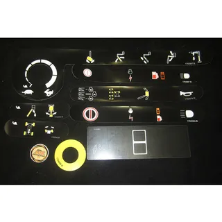 Platform Control Box Decal Kit 2915133 for JLG Boom Lift