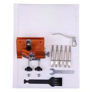 Portable Upgraded Manual Electric Sharpening Jig Set with Glove Brush Head Grinding Head for All Electric Saw Chain