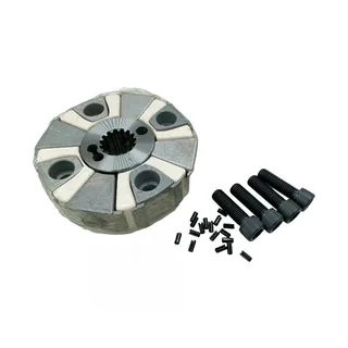 Pump Coupling Assembly FYB00000114 With Hub for John Deere Engine 6068 Excavator 200CLC 225CLC 180 220DW 250GLC 270CLC 190DW