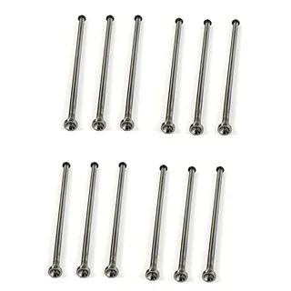 12 PCS Push Rod 278-5126 for Caterpillar CAT C4.4 C6.6 C7.1 Engine D3K D4K D5K D5R D6N 320D 330 416 420 426 428 430 432 434 444 914K 910K 930H 950M 962
