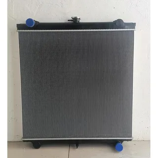 Water Tank Radiator 4448283 YA00045745 for Isuzu Engine 4BG1T Hitachi Excavator ZX160 ZX160LCT ZX160W ZX160W-AMS ZX180LC ZX180LC-AMS ZX180LC-HCME ZX185USR