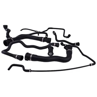 Radiator Coolant Water Hose Pipe Kit 17127534918 for BMW Vehicle 550i 650i