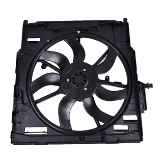 Radiator Cooling Fan Assembly 17427634466 for 2013-2019 BMW X5 F15 X6 F16 35i 30d