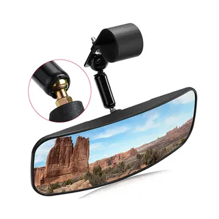 Rear View Center Mirror Convex for Polaris UTV RZR 570 900 XP 1000 ACE