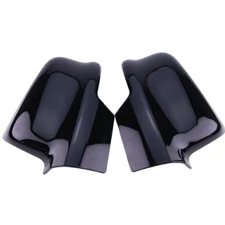 Right 6RP44KXJAA & Left 6RP45KXJAA Gloss Black Side Door Mirror Cover Cap for 19-22 Ram 1500 Big Horn