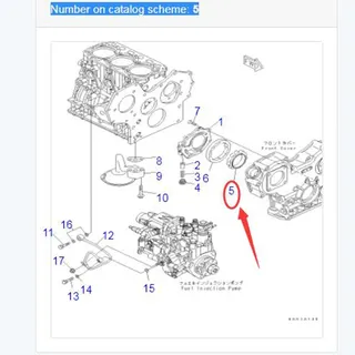 Rotor Inner 119802-32111 for Yanmar TNV88 3TNV88 4TNV88 Engine
