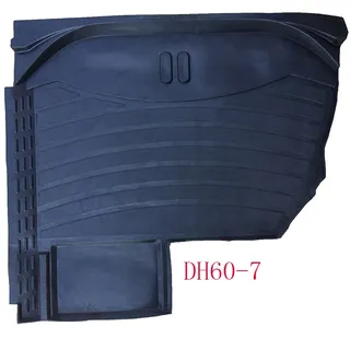 Rubber Cab Floor Mat Foot Gasket for Doosan Daewoo DH60-7 Excavator