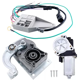 RV Gear Box Linkage 379160 & Control Unit Assembly 909510000 & Motor 676061 for Kwikee Electric Step