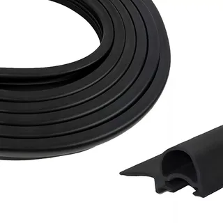 RV Slide Out Seal 1" x 2.1" x 25' 018-341 for RV Camper Slideout System Black Rubber