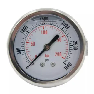 Pressure Gauge 857072 for New Holland Baler 650 654 658 2000 BR7060 BR750A BR7070 BR780 Baler Accumulator 2010