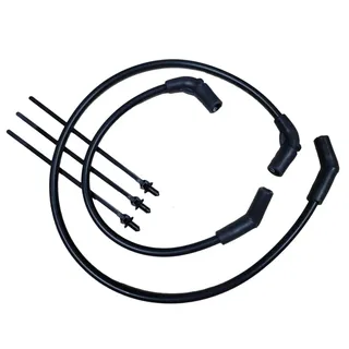 8mm Black Silicone Spark Plug Wires TONS-0915FLH-8MM for Harley Davidson Motorcycle 2009-2016 FLHR Road King