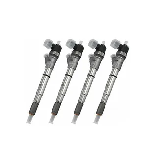 4 Pieces Fuel Injector 0445110092 33800-4A000 for Bosch CRDI Hyundai H-1 H350 Starex Kia Sorento