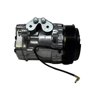 CMU108 Universal A/C Compressor designed for Sanden SD7B10 with Serpentine Belt 6PK 112mm Running On R134a Refrigerant