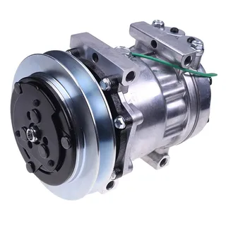 SD7H13 A/C Compressor KHR3241 KHR3197 for Kobelco SK200LC SK210LC SK480LC Link-Belt 130LX 210LX 330LX 3400 460LX 210X3