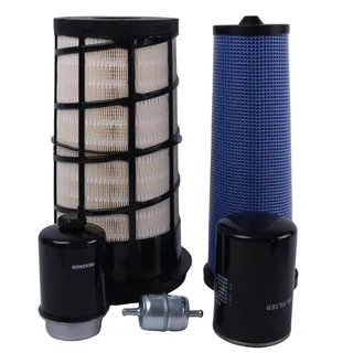 Service Filter Kit RE519626 RE533026 AT396132 AT332909 T257865 for John Deere Compact Loader 333D