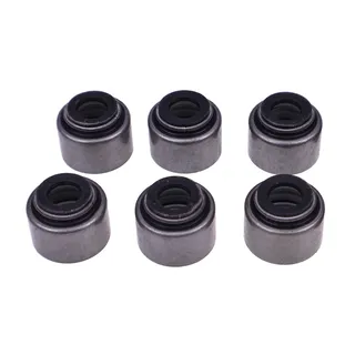 Set of 6 Valve Steam Seal SBA120406050 SBA120406070 for ISM Shibaura Engine N844 CASE Loader 410 420 Tractor D25 D29 D33 D35 D40 D45