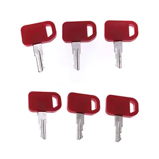 Set of 6 Ignition Keys AT195302 For John Deere 1200 1400 1600 310 410 510 690 750