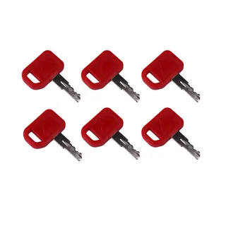 Set of 6 Ignition Keys T209428 For John Deere 323D 320E 325 323E 326D 328D 329D 332 333D 240 260 280 313 315 317
